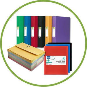 FOLDERS & DISPLAY BOOKS