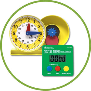 CLOCKS & TIME TEACHING AIDS