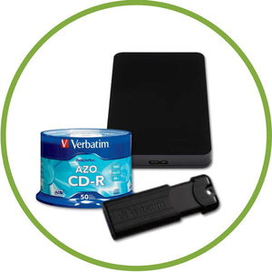 EXTERNAL STORAGE & MEDIA