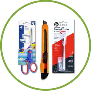 SCISSORS, KNIVES & BLADES