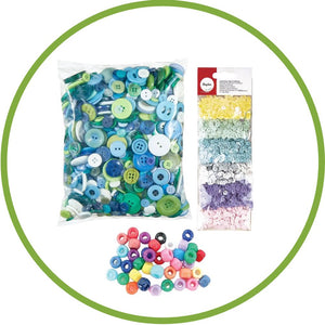 BUTTONS, BEADS & SEQUINS