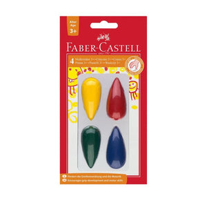 Faber Castell First Grip Crayons 4 Pack