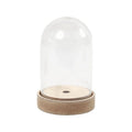 Bell Jar on Wooden Stand 12.5 x 8cm