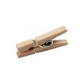 Mini Cloth Pegs Pine 100 Pack