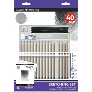 Simply Sketching set 40 pieces DNR