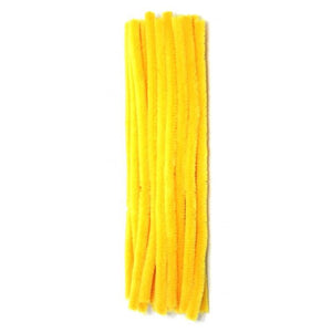CI Chenille Stem Yellow Pipe Cleaners