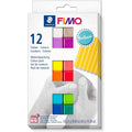 Fimo Soft Brilliant Colour Pack 12x25g 300g