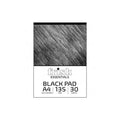 Frisk Essentials Black Pad 135gsm 30 shts A4