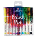 Ecoline Brush Pen Assorted Colours 10 Pack