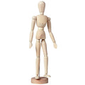 Royal Talens Manikin Female Plain Wood Height 30cm
