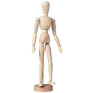 Royal Talens Manikin Female Plain Wood Height 30cm