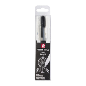 Sakura Gelly Roll Mixed Set 3 Clear Black White
