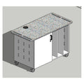 SG Makerspace Mobile Unit H730mm x W1200mm- Vertical Dividers for Lasers