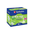 Verbatim CD-RW Rewritable Disc 700mb/80m 10 Pack