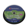 Verbatim Rewritable Disc 700mb/80 Spindle 10 CD