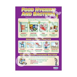 Food Hygiene & Bacteria Gloss Daydream Wallchart