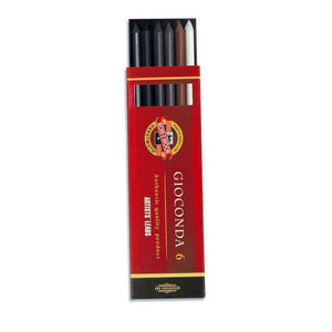 Koh-I-Noor Gioconda Drawing Leads Assorted 6 Pack
