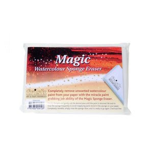 Frisk Magic Watercolour Sponge Erasers 4 Pack