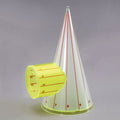 Cone penetrated by cylinder