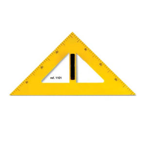 Arda Board Set Square 45degree Magnetic Yellow with Handle