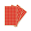 Proform Self Adhessive Red Dots 8mm