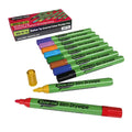Show-me Drywipe Medium Tip Pens Assorted Colours 10 Pack