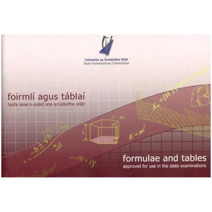 Math Formulae & Tables Log Book