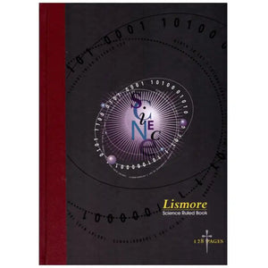 Lismore Science Notebook Hardback A4 70gsm 128pg