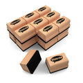 Show-me Mini Wood Handle Erasers 30 Pack