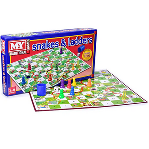 Snakes & Ladders Traditional Game