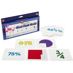Giant Equivalence Flash Cards obs25