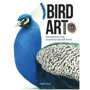 Bird Art: Drawing Birds using Graphite & Coloured Pencils