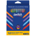 Swash Colour Markers Broad Tip 12 Pack