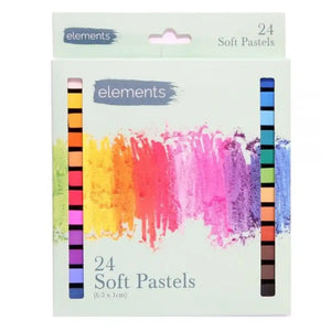 Elements Soft Chalk Pastels 24 Pack