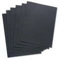 Pavo Black Leatherboard Covers A4 250gsm 100 Pack