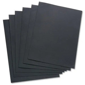 Pavo Black Leatherboard Covers A4 250gsm 100 Pack