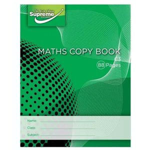 Supreme Maths Copy Book C3 88pg