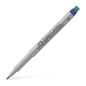 Faber Castell Multimark Non-Permanent Fine Marker Blue