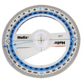 Helix 10cm 360 degree Protractor 10 Pack