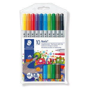 Staedtler Norris Fibre Tip Pen Fine 10 Pack