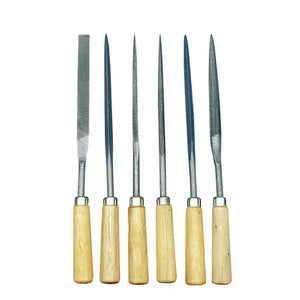 Rayher File set with wooden grip