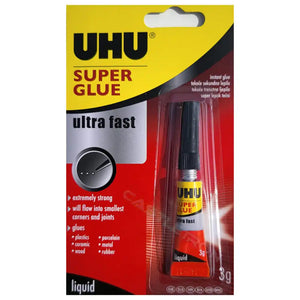 UHU Superglue 3g Ultra Fast