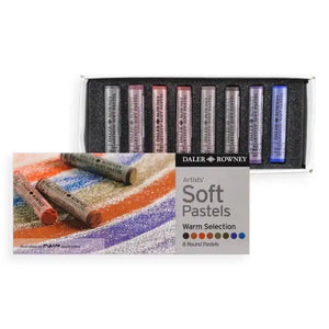 Daler Rowney Soft Pastels Warm Tones 8 Set