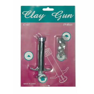 Create Clay Gun with 19 Discs