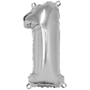 Rayher Foil Balloon No1 Silver