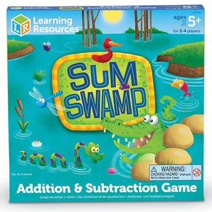 Sum Swamp Add & Subtract Game