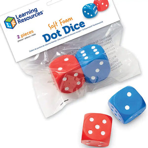 Giant Foam Dot Dice 2 Pack