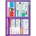 Business Calculations Gloss Daydream Wallchart