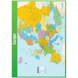 Europe Laminated Daydream Wallchart