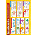 Net and Surface Area Laminated Daydream Wallchart